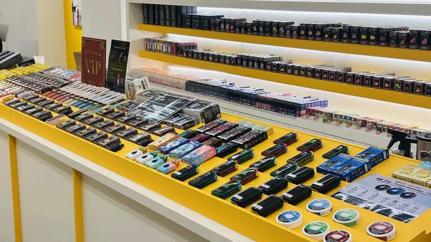 WEVAPE 구월로데오점 제품 진열대
